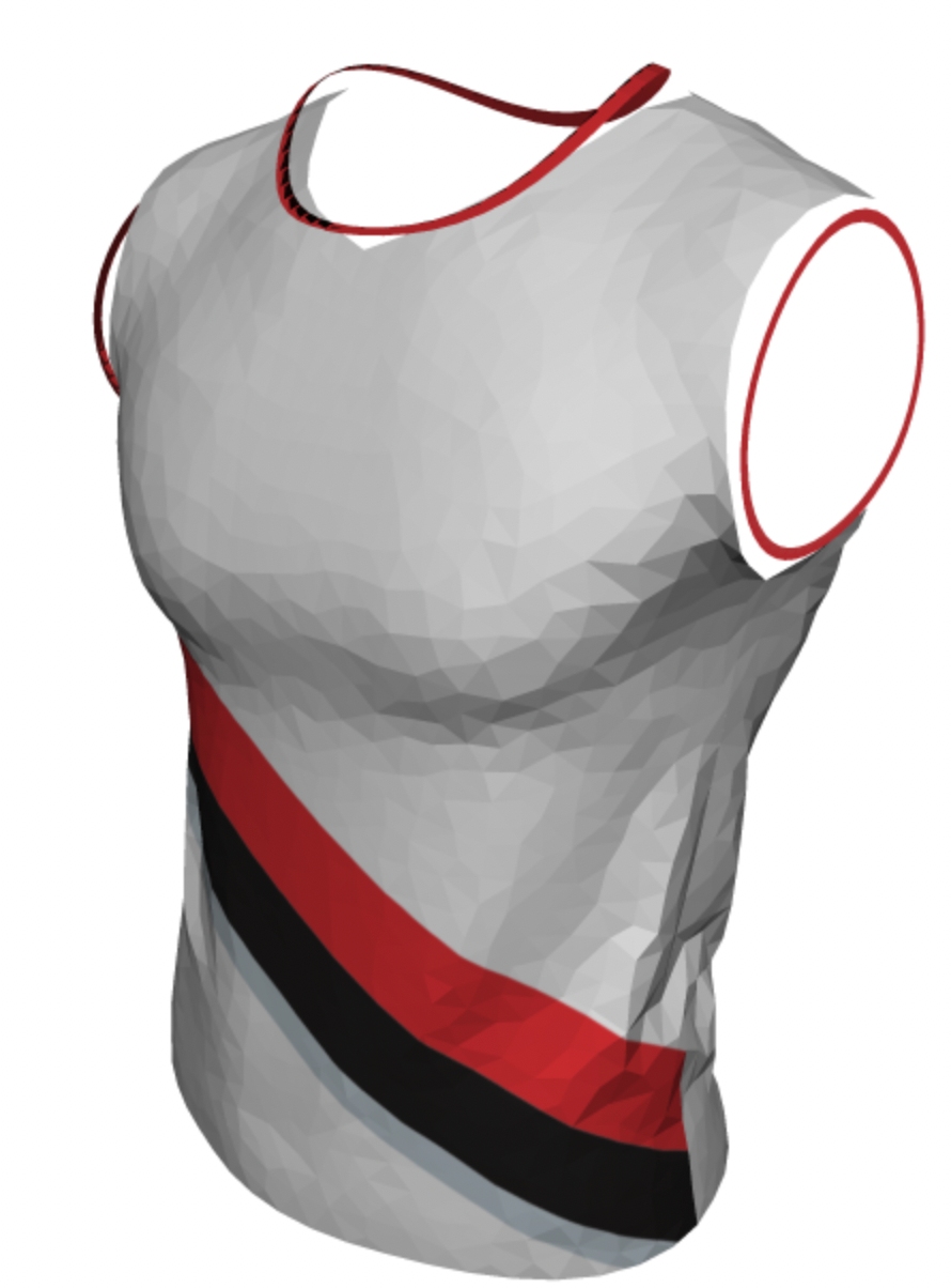 MODERN BASKETBALL DESIGNS: Custom Sublimated Sleeveless Jersey Shirt