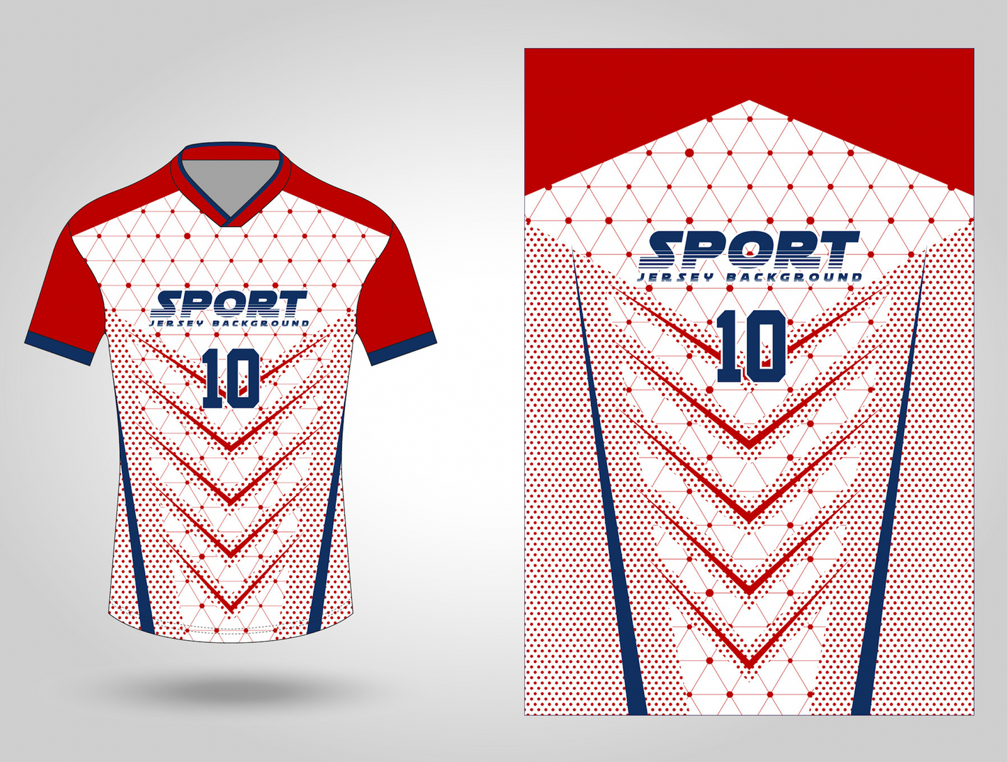 Custom Printed Sports Tshirt [Full Sublimation Jersey design 15