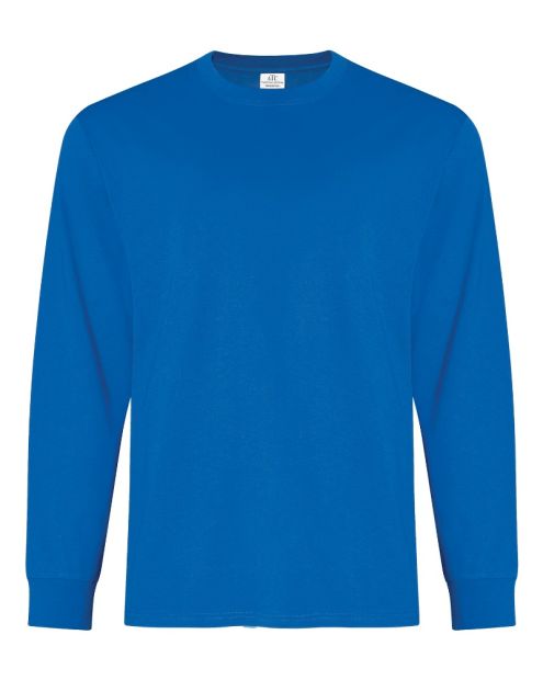 Custom printed COTTON LONG SLEEVE TEE