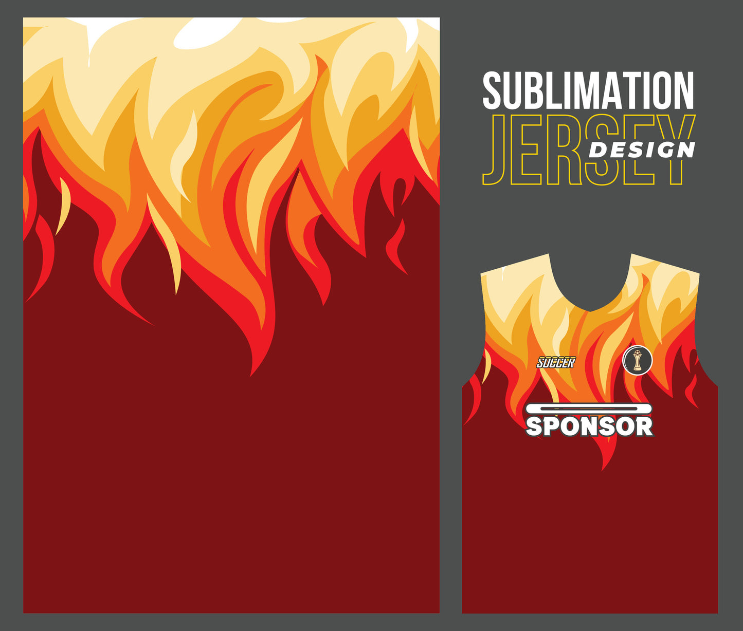 Custom Sublimated Sleeveless Jersey Shirt Design 00