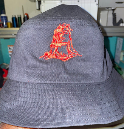 Custom Embroidered Cotton Bucket Hats MOQ 10 Free Setup