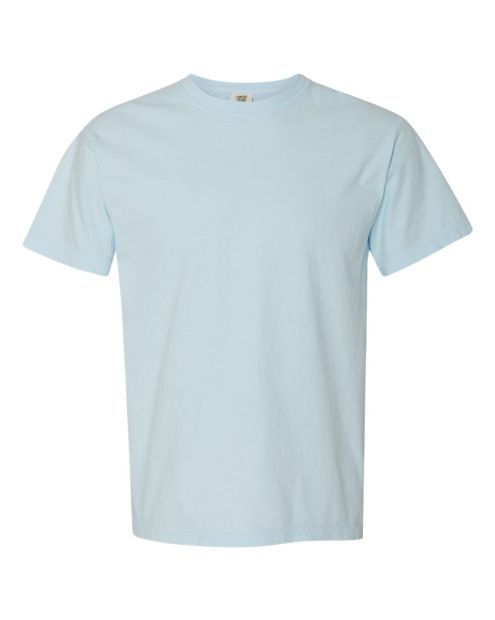 A light blue Colors men's heavyweight t-shirt