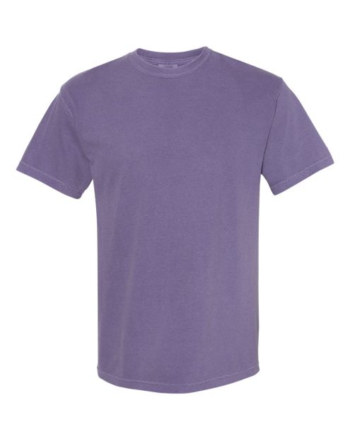 short-sleeved, purple Comfort Colors tshirts