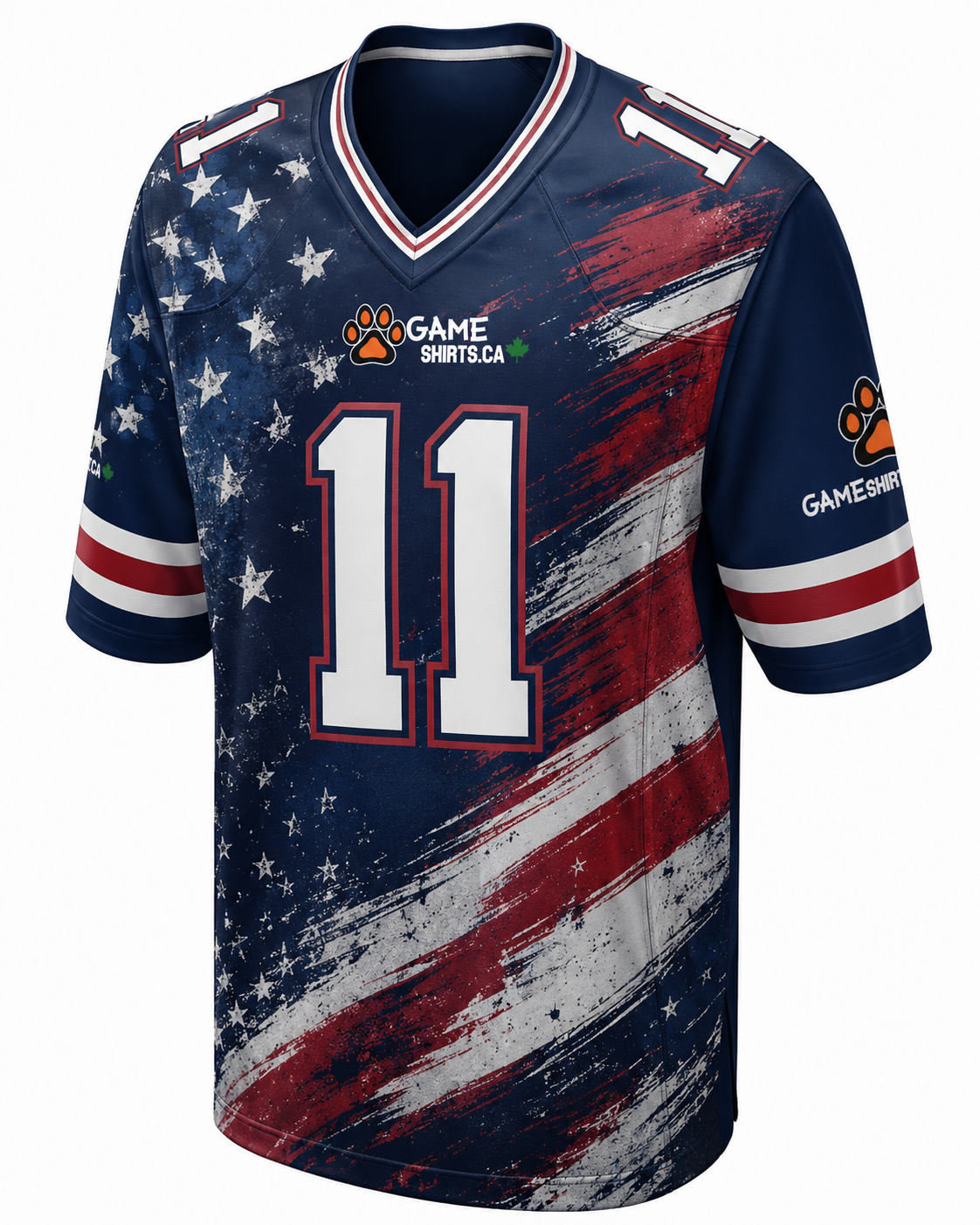 Custom All-over-print Authentic American Football Game Jersey