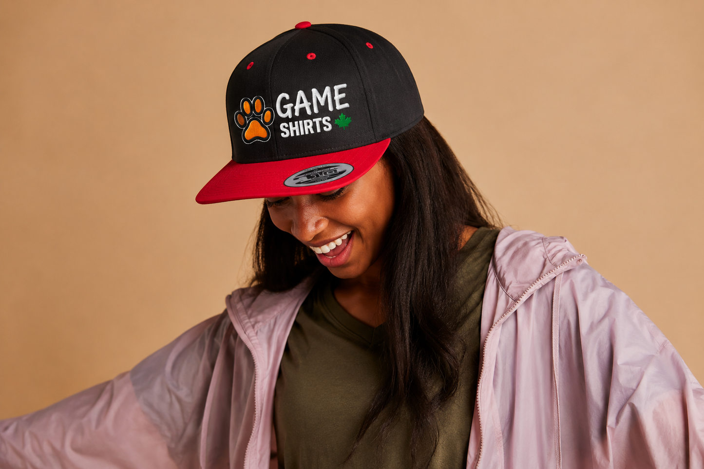 Custom Embroidered FlexFit SnapBack 110F