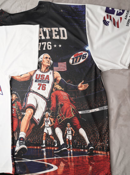 Custom Sublimated Baseball button up jersey