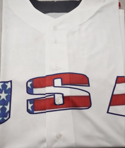 Custom Sublimated Baseball button up jersey