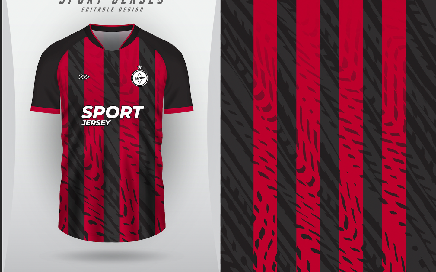 Custom Printed Sports Tshirt [Full Sublimation Jersey design 13]