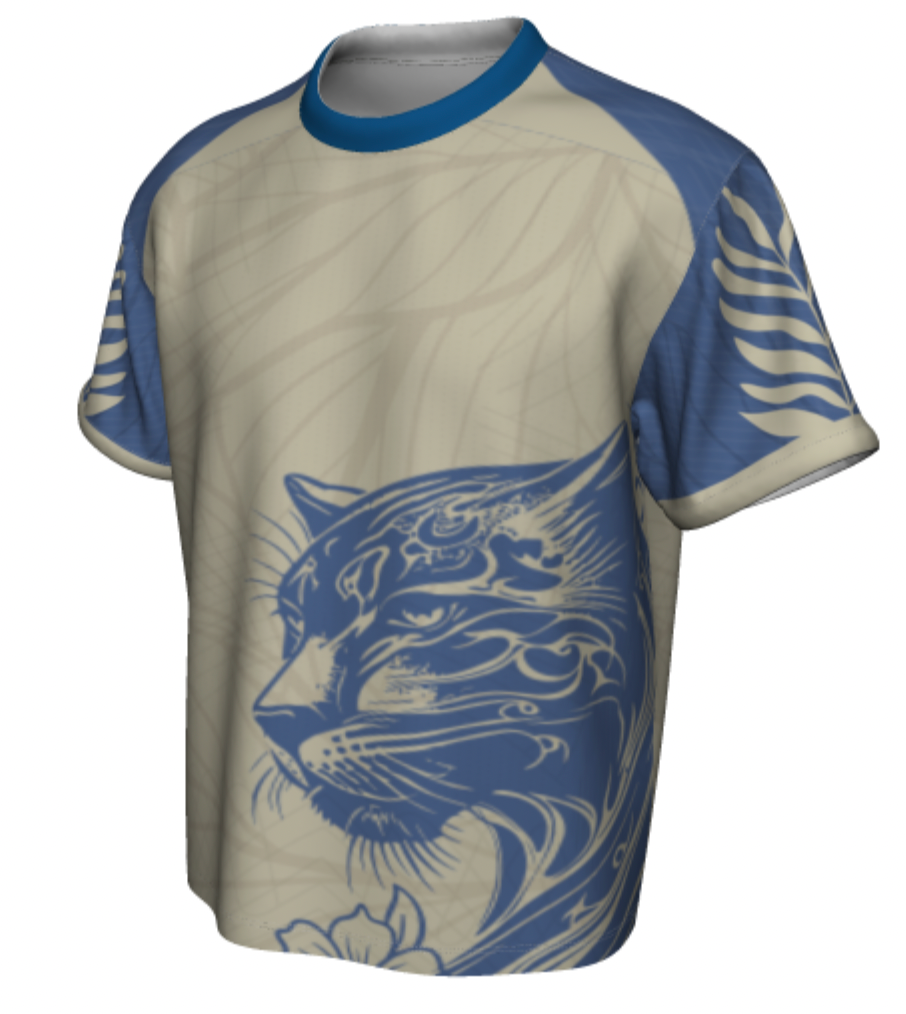 Custom Printed Sports Tshirt [Full Sublimation Jersey design 13]