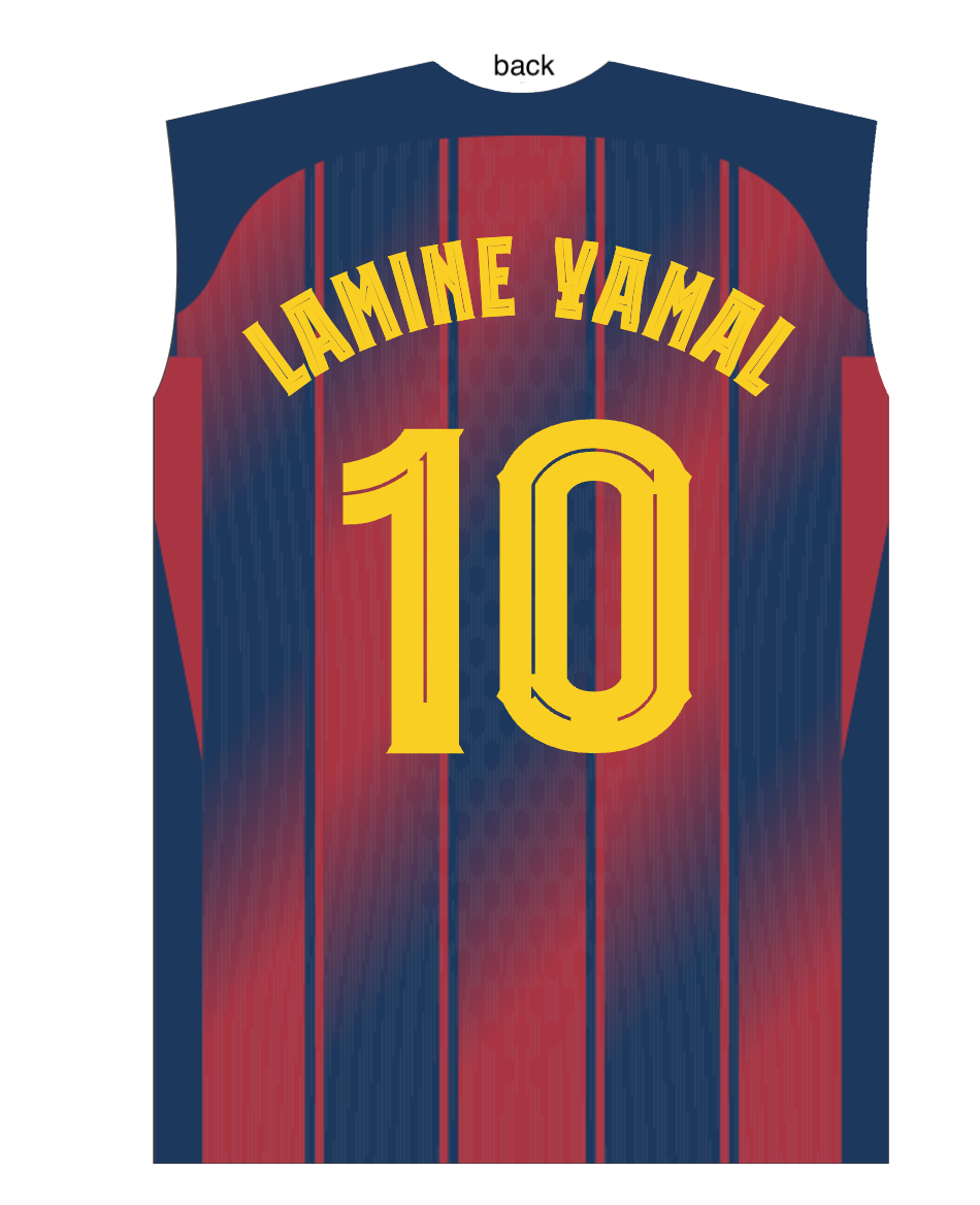 Custom Printed Sports Tshirt [Full Sublimation Jersey design 12]