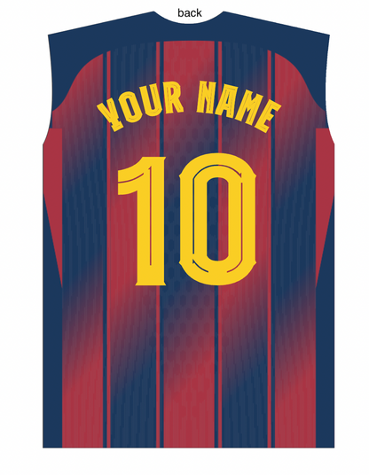 Custom Printed Sports Tshirt [Full Sublimation Jersey design 12]