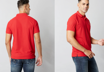 Custom Embroidered Polyester Polo shirts (embroidery included)