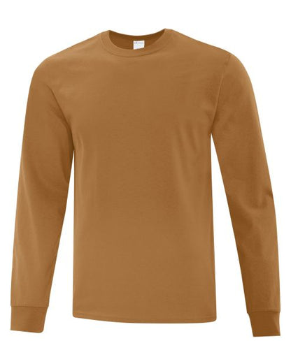 Custom Long Sleeve Cotton T-shirts (Embroidery / printing)