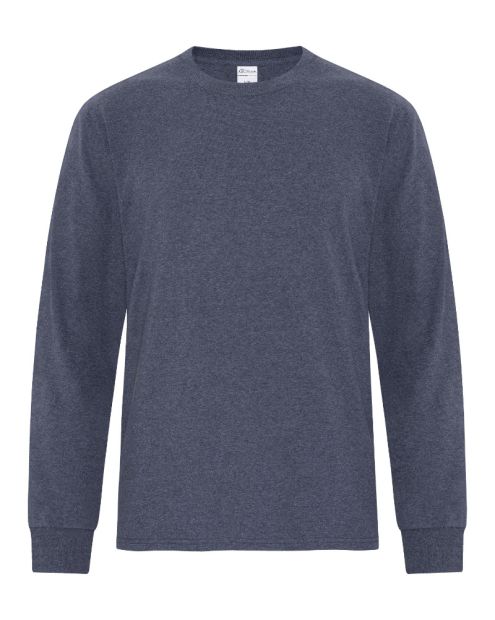 Custom Long Sleeve Cotton T-shirts (Embroidery / printing)