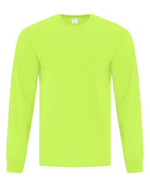 Custom Long Sleeve Cotton T-shirts (Embroidery / printing)