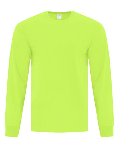 Custom Long Sleeve Cotton T-shirts (Embroidery / printing)