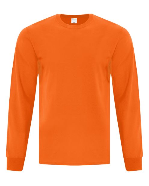 Custom Long Sleeve Cotton T-shirts (Embroidery / printing)