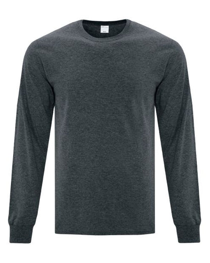Custom Long Sleeve Cotton T-shirts (Embroidery / printing)
