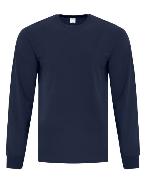 Custom Long Sleeve Cotton T-shirts (Embroidery / printing)