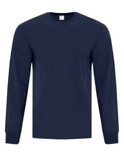 Custom Long Sleeve Cotton T-shirts (Embroidery / printing)