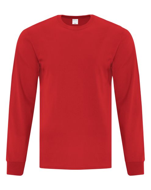 Custom Long Sleeve Cotton T-shirts (Embroidery / printing)