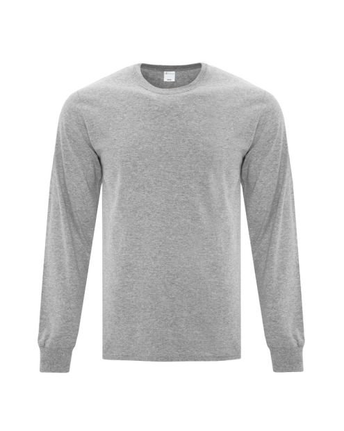 Custom Long Sleeve Cotton T-shirts (Embroidery / printing)