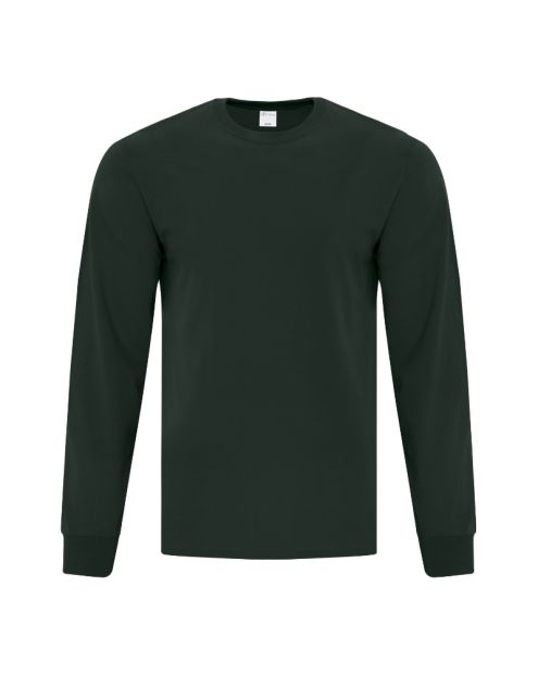 Custom Long Sleeve Cotton T-shirts (Embroidery / printing)