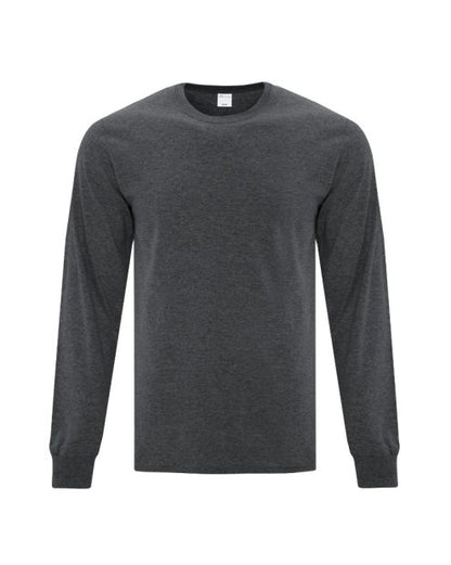 Custom Long Sleeve Cotton T-shirts (Embroidery / printing)
