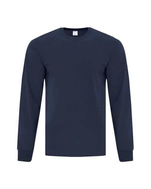 Custom Long Sleeve Cotton T-shirts (Embroidery / printing)