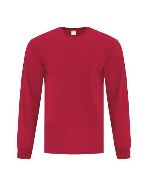 Custom Long Sleeve Cotton T-shirts (Embroidery / printing)