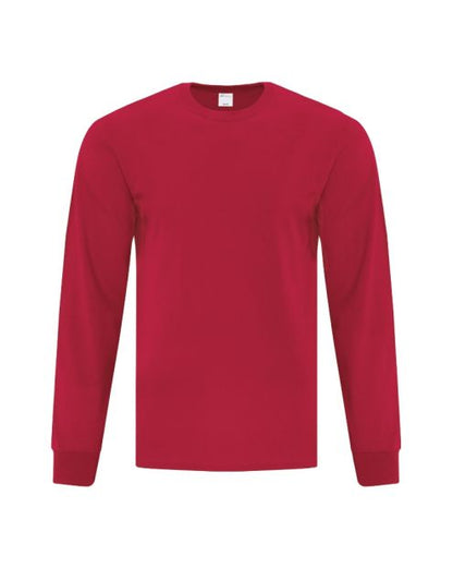 Custom Long Sleeve Cotton T-shirts (Embroidery / printing)