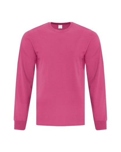 Custom Long Sleeve Cotton T-shirts (Embroidery / printing)