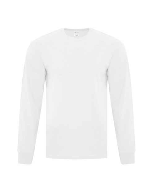Custom Long Sleeve Cotton T-shirts (Embroidery / printing)