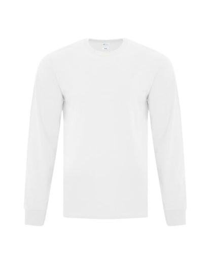 Custom Long Sleeve Cotton T-shirts (Embroidery / printing)