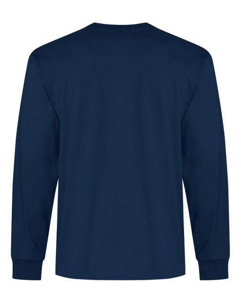 Custom printed  COTTON LONG SLEEVE TEE