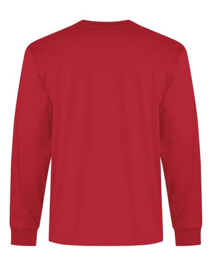 Custom printed  COTTON LONG SLEEVE TEE