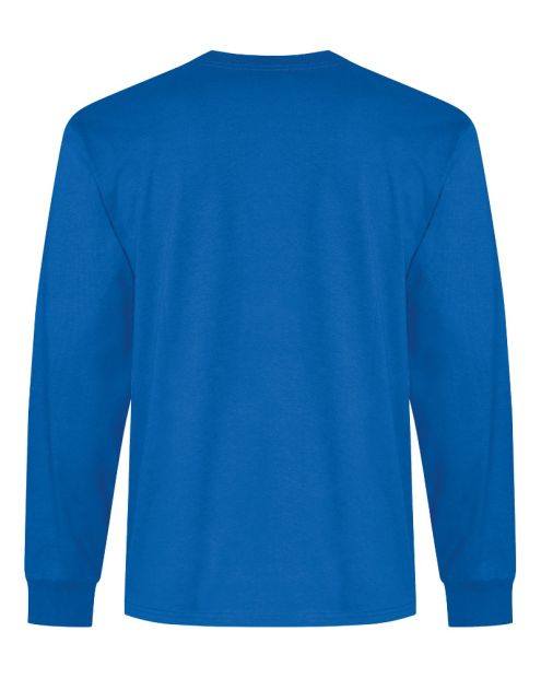 Custom printed  COTTON LONG SLEEVE TEE