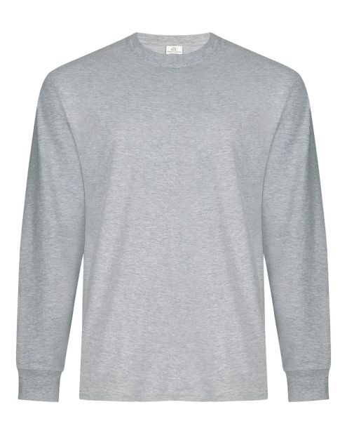 Custom printed  COTTON LONG SLEEVE TEE