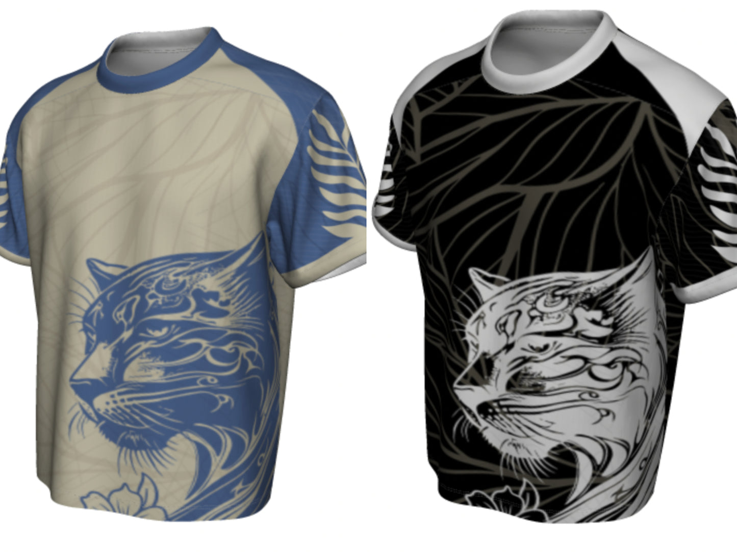 Custom Printed Sports Tshirt [Full Sublimation Jersey design 13]