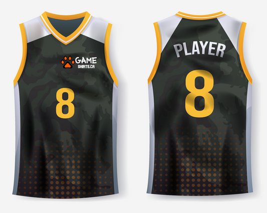 Custom Sublimated Sleeveless Jersey Shirt